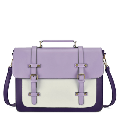 Zainetto Satchel Bicolore Chic – Stilfuld og Alsidig Lædertaske