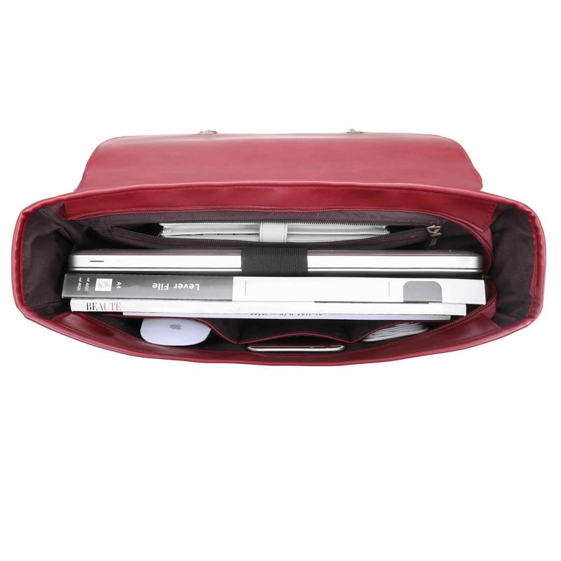 Håndtaske med Sløjfe i Vintage Stil – Læder Design