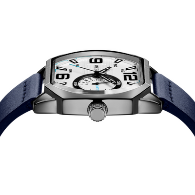 Premium læder sportsur – luksus herre sportsur med analog kvarts og læderrem