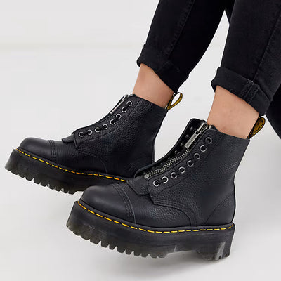 Emi - Ankelstøvler Sorte Støvler Med Hæl