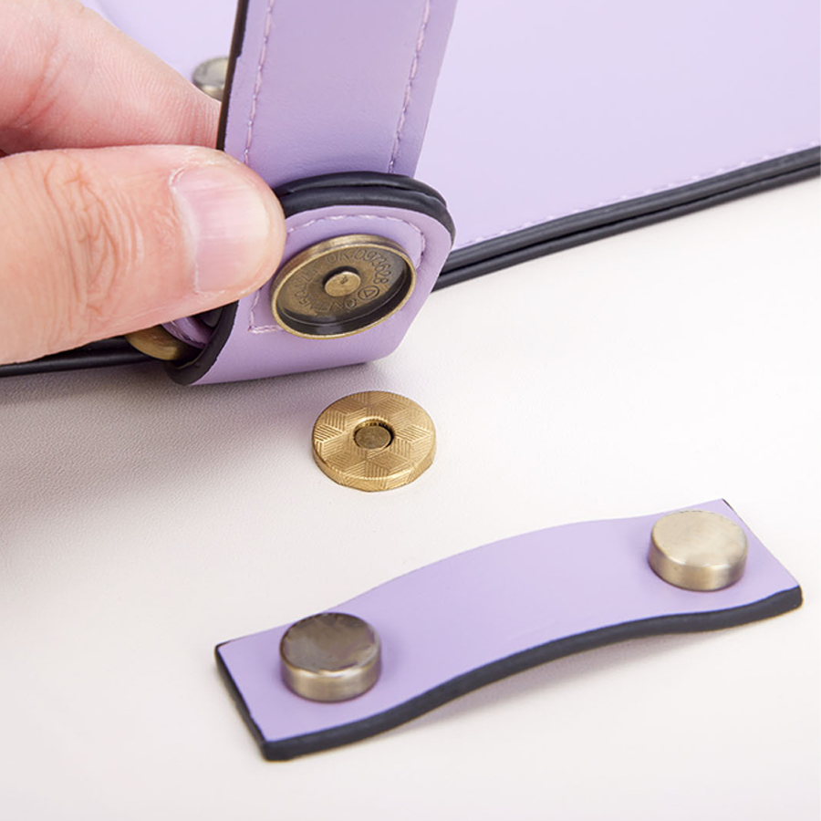 Zainetto Satchel Bicolore Chic – Stilfuld og Alsidig Lædertaske