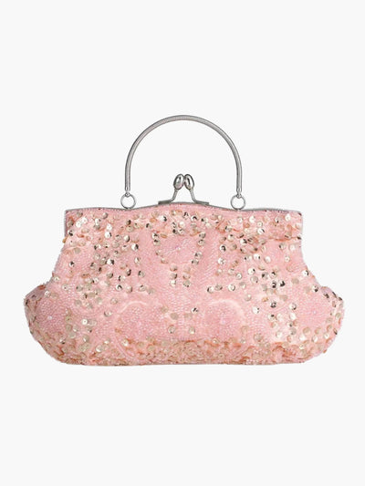 Adina – Broderet Vintage Læder Håndtaske