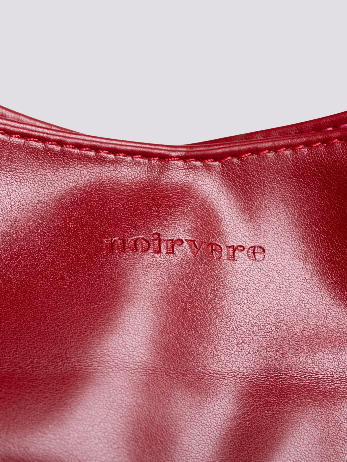 Minimalistisk Vegan Læder Hobo Skuldertaske