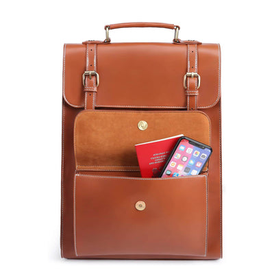 Rygsæk Boutique med Flap – Stilfuld Læder Rygsæk