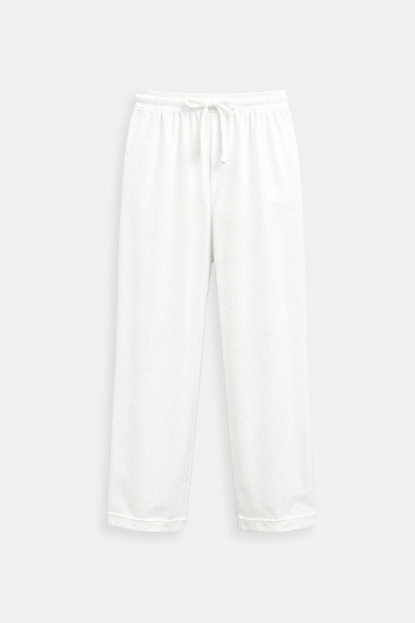 Behagelige damebukser med elastisk talje og snor Bukser Dame