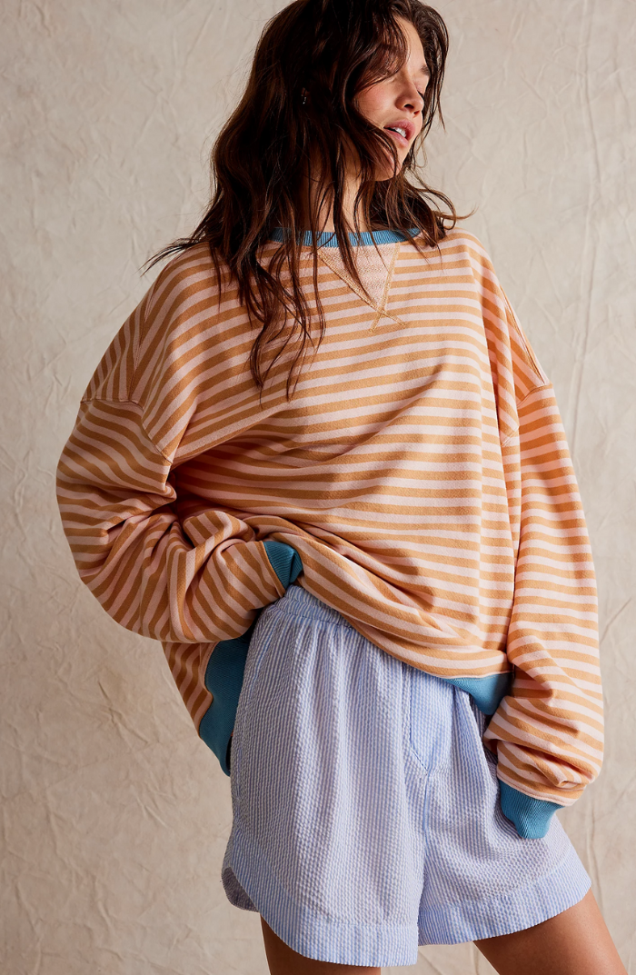Mare - Oversized Sweater Striped Trøje