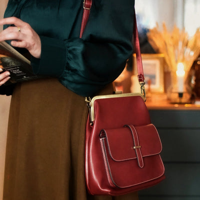 Liva Vandtæt Omstillingsrygsæk – Multifunktionel Rygsæk i Læder