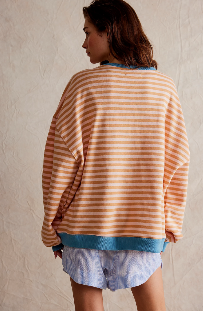 Mare - Oversized Sweater Striped Trøje