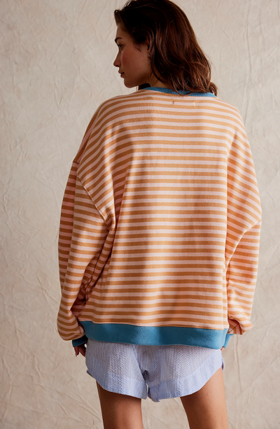 Mare - Oversized Sweater Striped Trøje