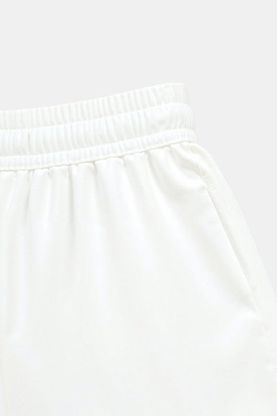 Behagelige damebukser med elastisk talje og snor Bukser Dame