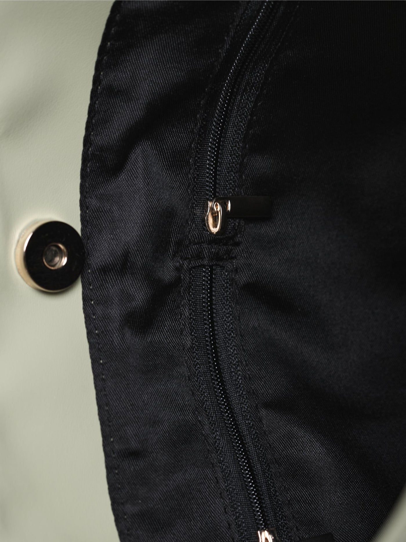 Minimalistisk Vegan Læder Hobo Skuldertaske