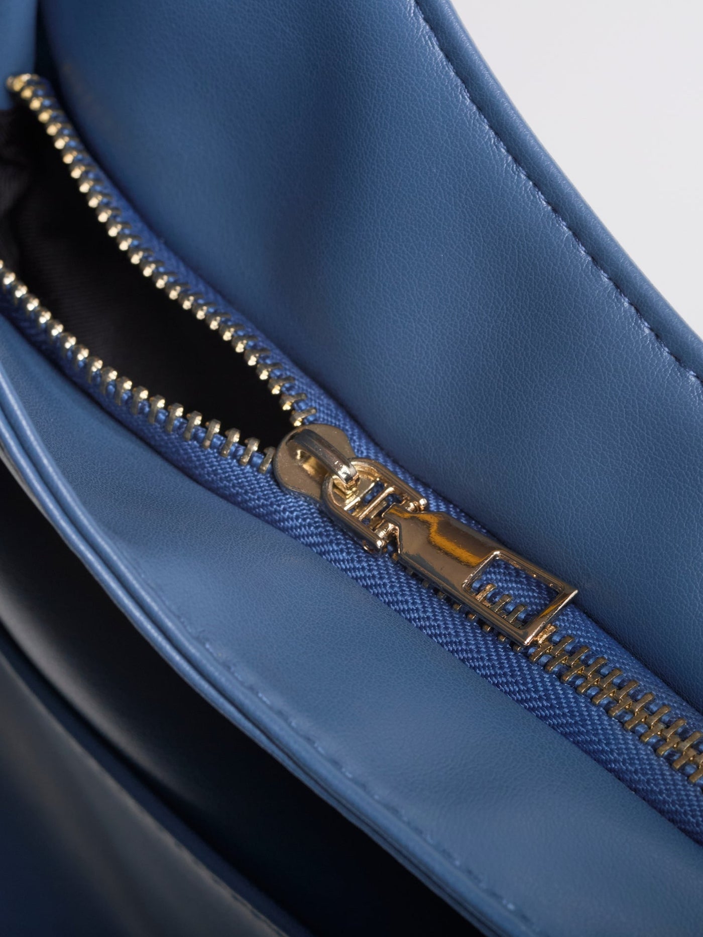 Minimalistisk Vegan Læder Hobo Skuldertaske