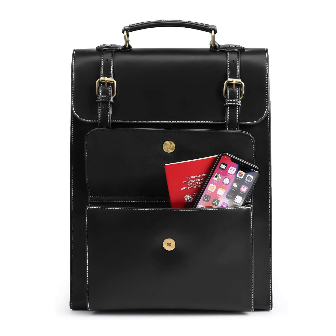 Rygsæk Boutique med Flap – Stilfuld Læder Rygsæk