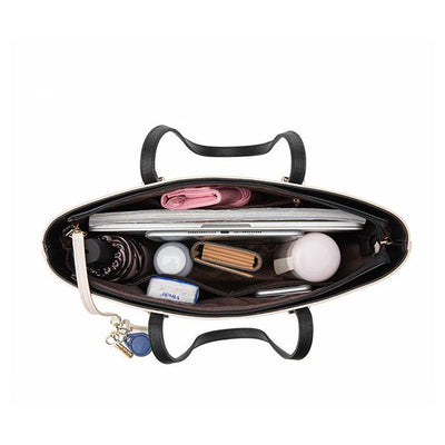 Sæt af 3 Elegante Lædertasker – Alsidig Trio fra Lisa