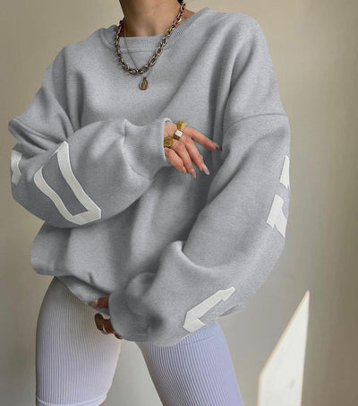 Komfortabel Oversized Sweater til Dame Trøje
