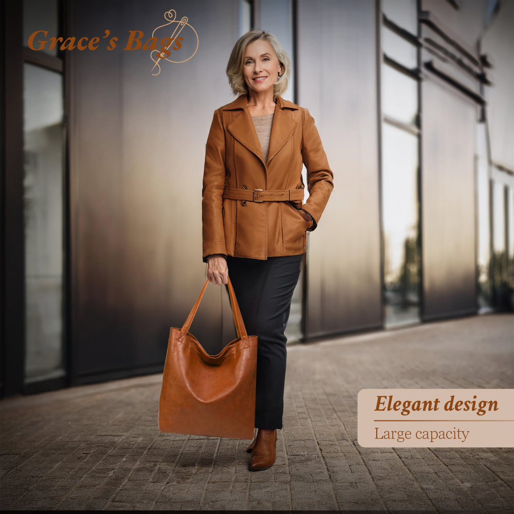 Lorraine’s Modern Chic – Elegant Lædertaske