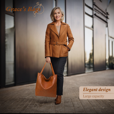 Lorraine’s Modern Chic – Elegant Lædertaske