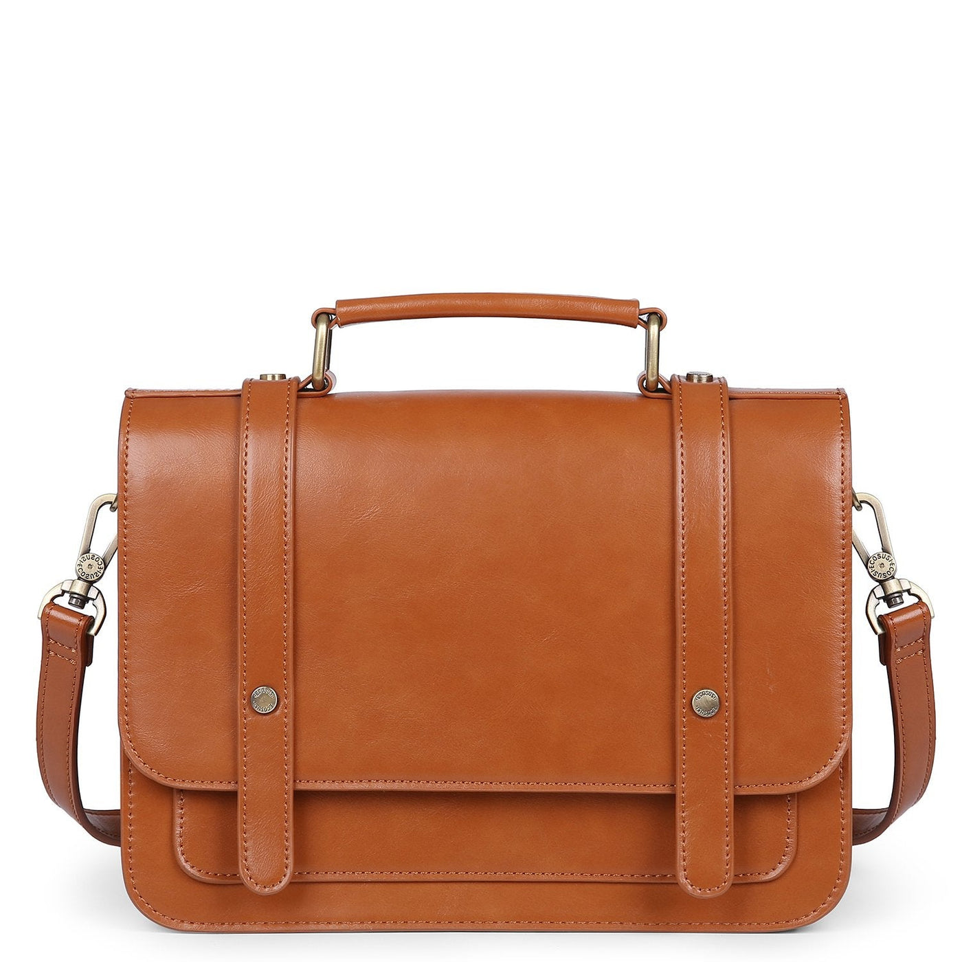 Satchel med Sløjfedetalje – Tidløs Lædertaske i Sort og Grå