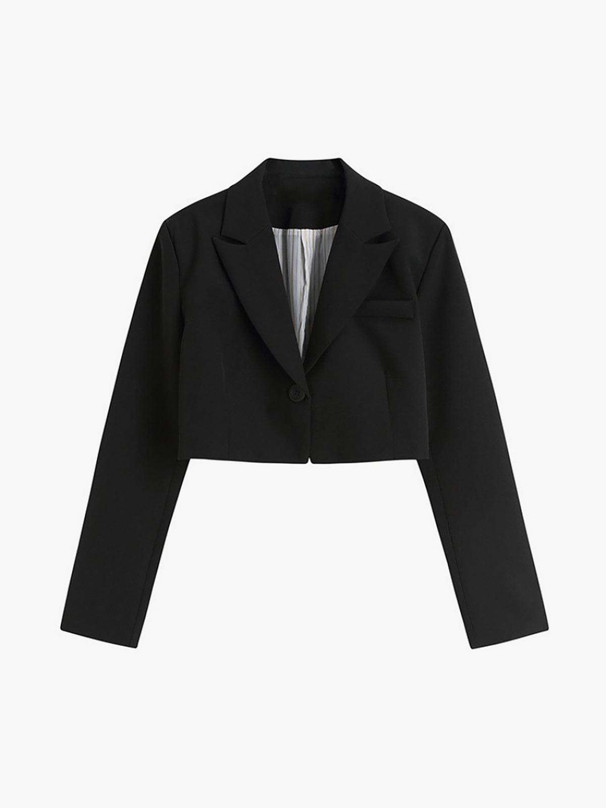 Selina | Chic Cropped Blazer Til Dame - Perfect for Office Wear