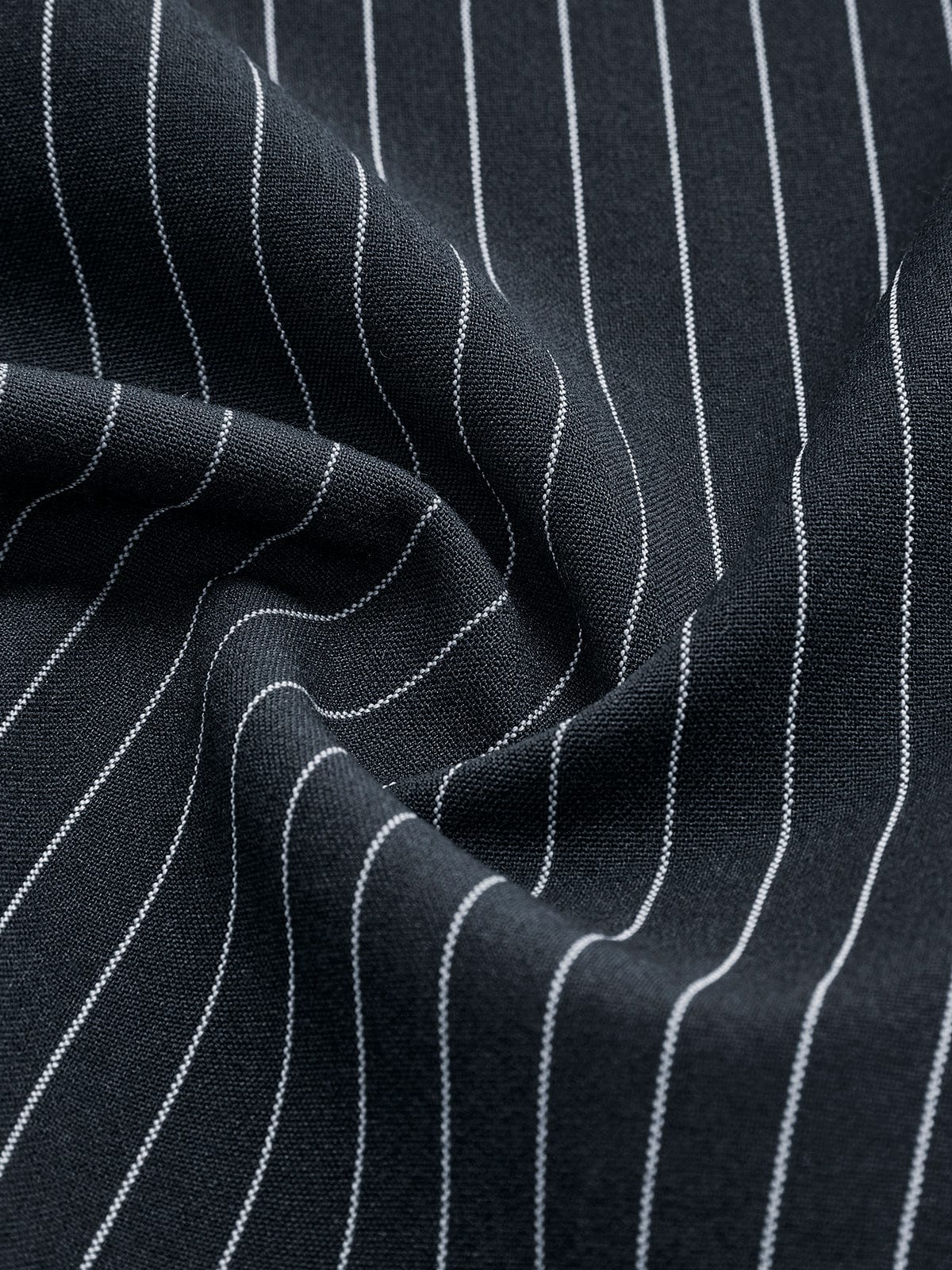 Katja | Elegant Kort Stribet Blazer Til Dame