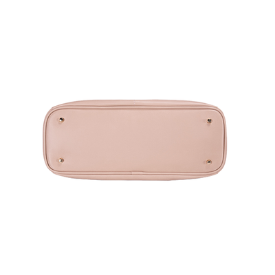 Elegant Borsa Tote i Lilla Læder – Laptop Taske