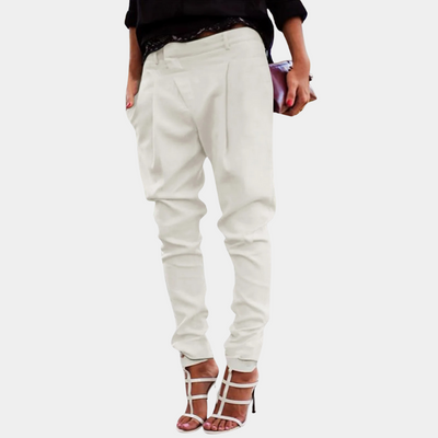 Elsie™ Women's Pleated Chino Joggers Bukser Dame
