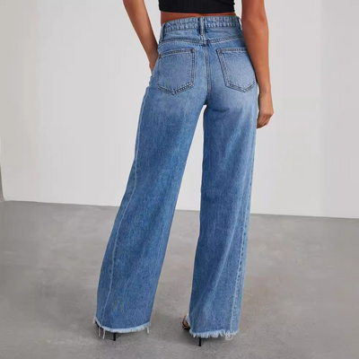 Jenny | Denim Jeans Stylish High-Waisted Bukser Dame