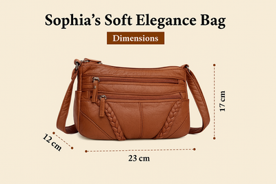 Eleganza Morbida di Sophia – Blød Lædertaske