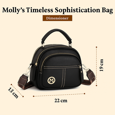 Tidløs Sofistikation af Molly – Elegant Lædertaske med Skulderrem