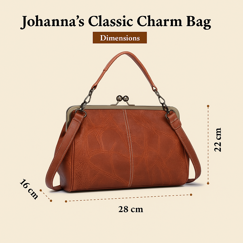 Den Klassiske Charme af Johanna – Vintage Lædertaske