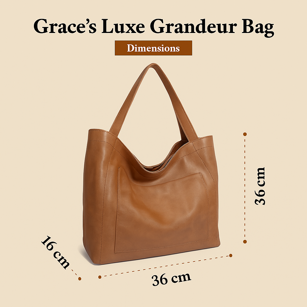 Grandezza Lussuosa di Liva – Håndlavet Blød Læder Skuldertaske