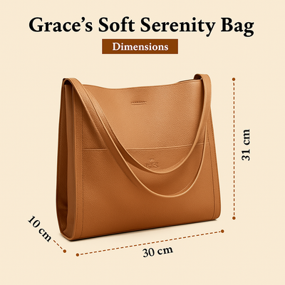 Serenità Morbida di Liva – Designer Læder Crossbody Taske