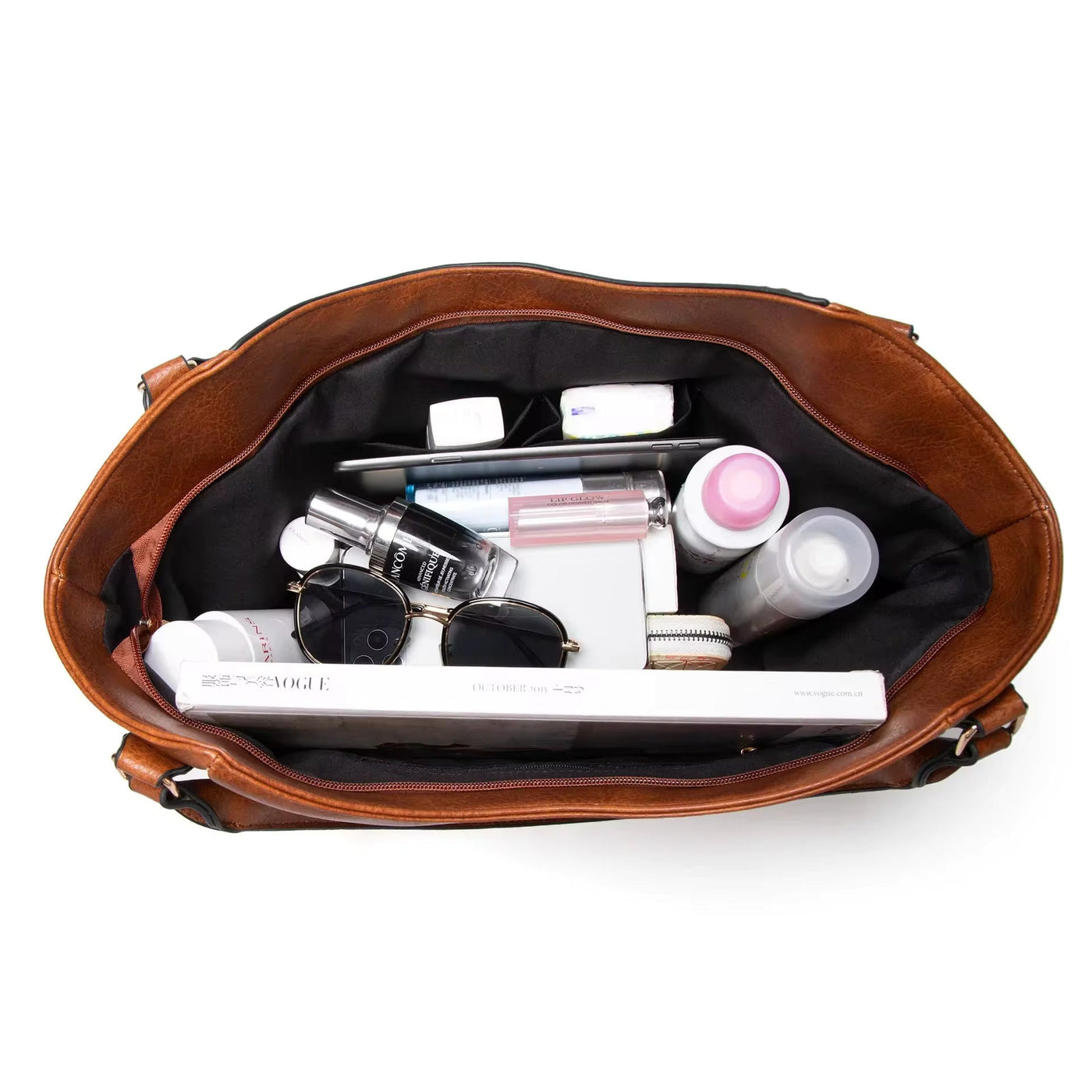 Nellie Sofistikeret Elegance – Læder Skuldertaske