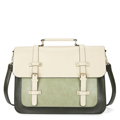 Zainetto Satchel Bicolore Chic – Stilfuld og Alsidig Lædertaske