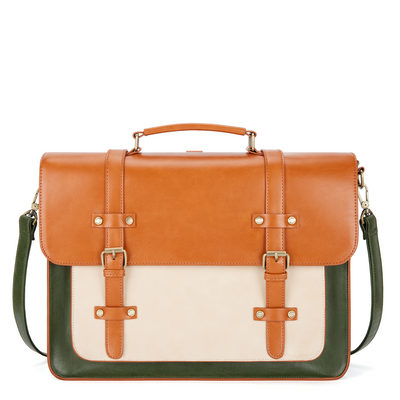 Zainetto Satchel Bicolore Chic – Stilfuld og Alsidig Lædertaske