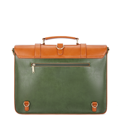 Zainetto Satchel Bicolore Chic – Stilfuld og Alsidig Lædertaske