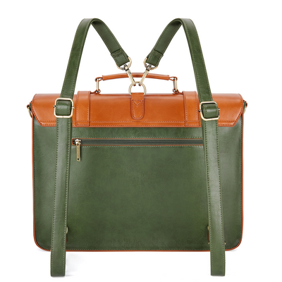 Zainetto Satchel Bicolore Chic – Stilfuld og Alsidig Lædertaske