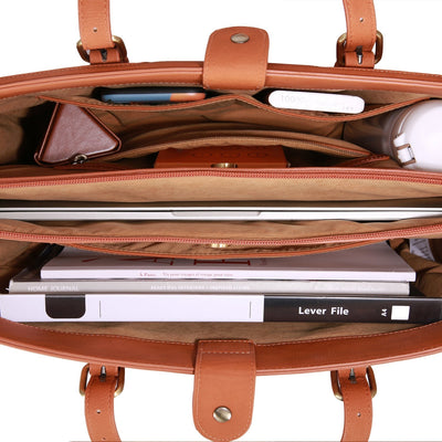 Tote i Læder fra Liva – Opmærksomt Håndværk i Læder