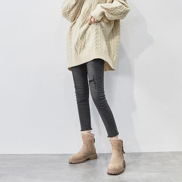 Mara - Vinterstøvler Varm forede Med Skridsikker Såler Ankelstøvler