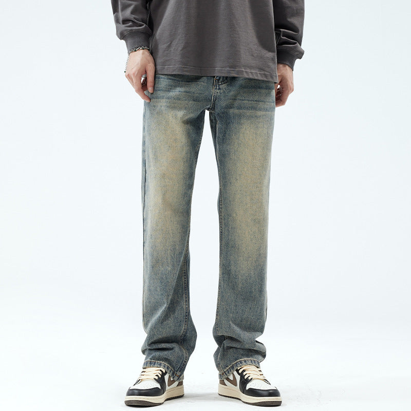 Jonah | Herre Denim Jeans Casual med Lige Ben Bukser Mænd