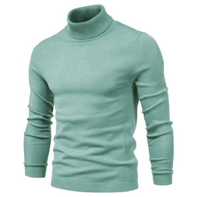 Blaine | Klassisk herre rullekrave trøje – elegant uld sweater