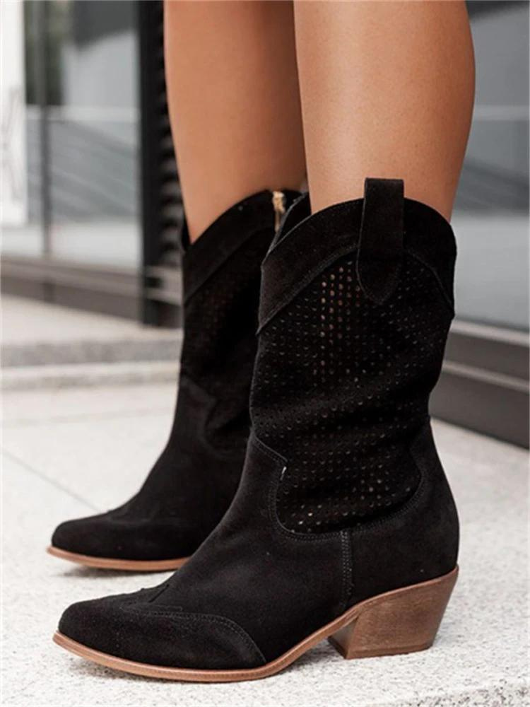 Nayla - Stylish Western Cowboy Boots