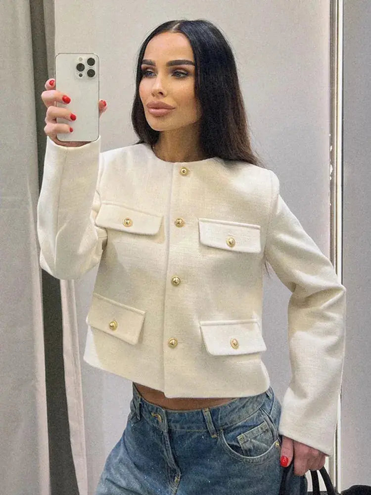 Susie | Classic Tweed Blazer Til Dame