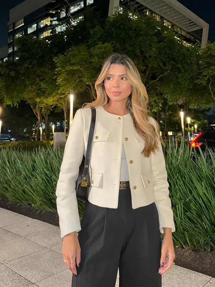 Susie | Classic Tweed Blazer Til Dame