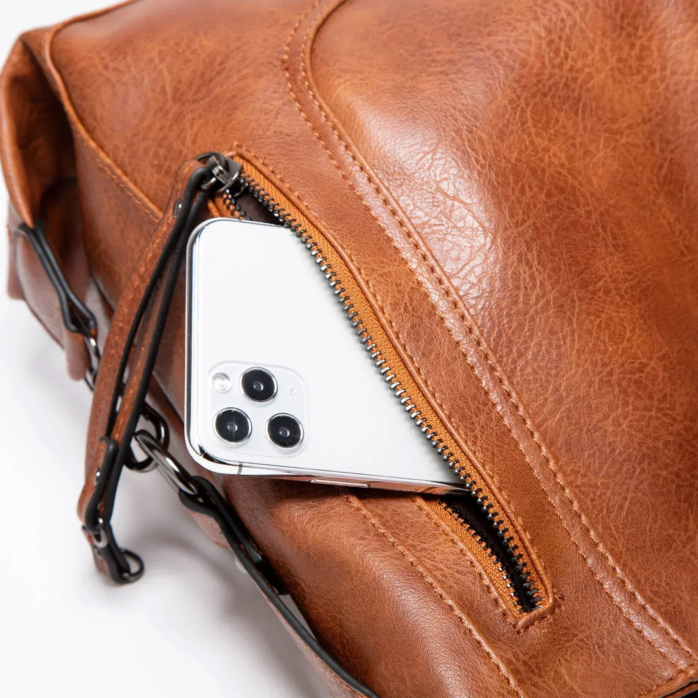 Fascino Vintage af Priscilla – Lædertaske med Vintage Design