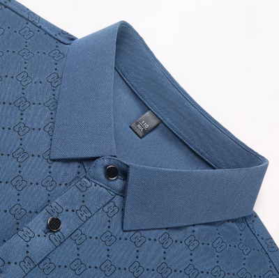 Åndbar og afslappet luksus Polo Shirt Herre