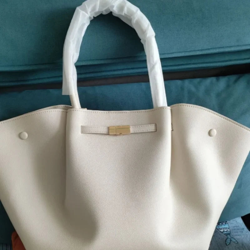 Emma – Elegant Læder Tote Taske til Dame