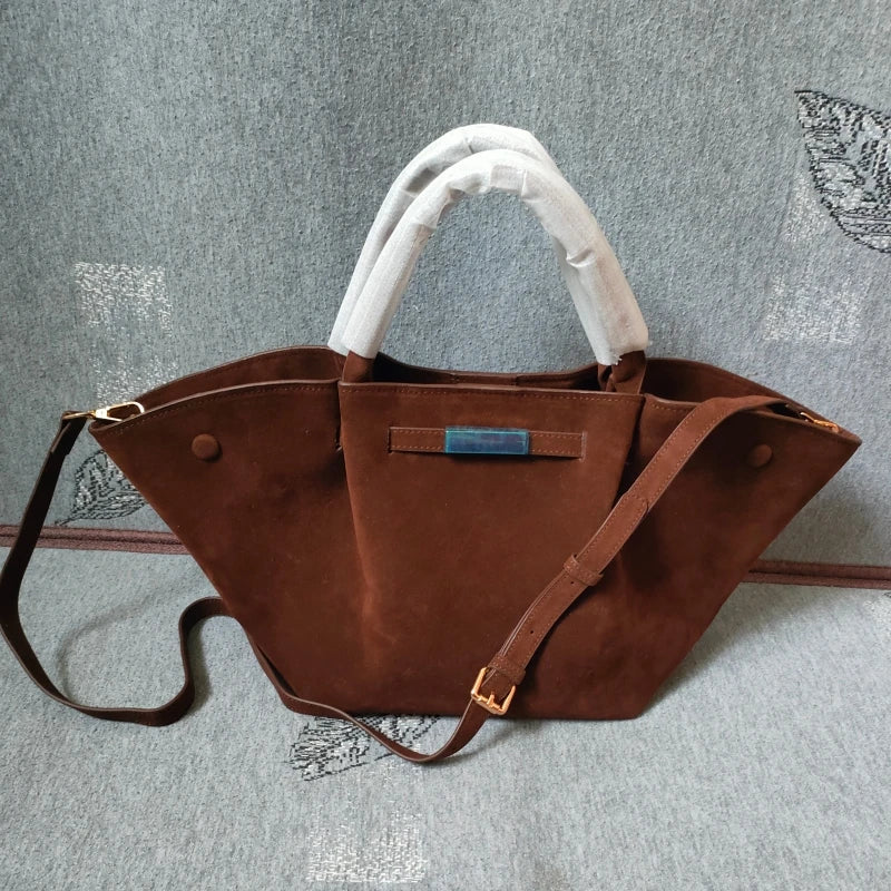 Emma – Elegant Læder Tote Taske til Dame