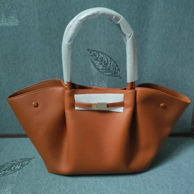 Emma – Elegant Læder Tote Taske til Dame