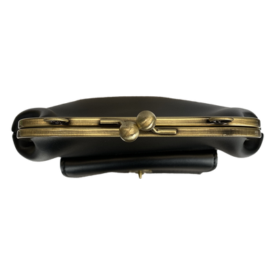 Vintage Lædertaske med Snaplukning – Retro Chic fra Lisa